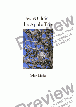 page one of Jesus Christ the Apple Tree