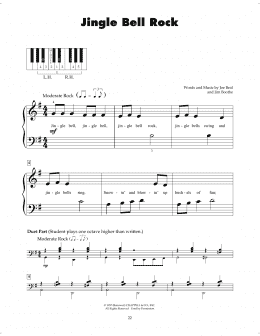 page one of Jingle Bell Rock (5-Finger Piano)