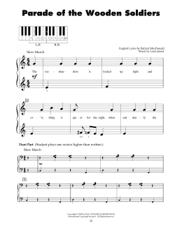 page one of Parade Of The Wooden Soldiers (5-Finger Piano)