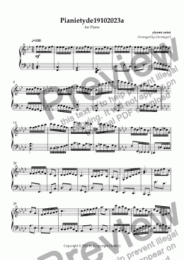 page one of Pianietyde19102023a
