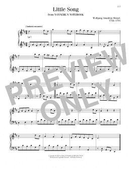 page one of Little Song (Piano Solo)