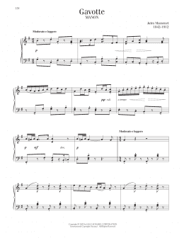page one of Gavotte (Piano Solo)