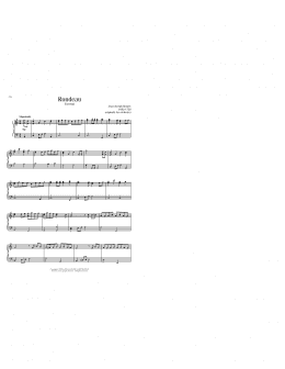 page one of Fanfare Rondeau (Piano Solo)