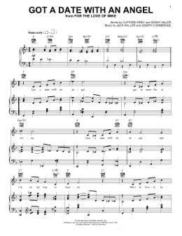 page one of Got A Date With An Angel (Piano, Vocal & Guitar Chords (Right-Hand Melody))