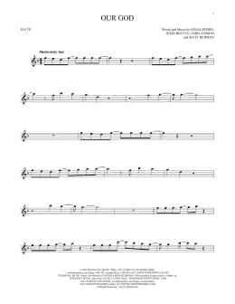 page one of Our God (Flute Solo)