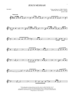 page one of Jesus Messiah (Trumpet Solo)