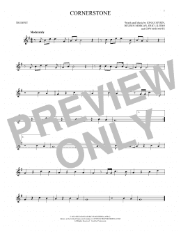 page one of Cornerstone (Trumpet Solo)