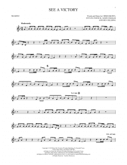 page one of See A Victory (Trumpet Solo)