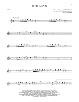 page one of Do It Again (Flute Solo)