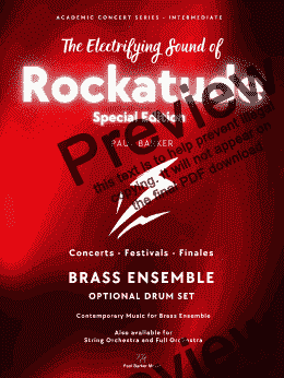 page one of Rockatude (Brass Ensemble)