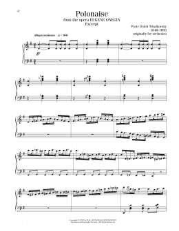 page one of Polonaise (Piano Solo)