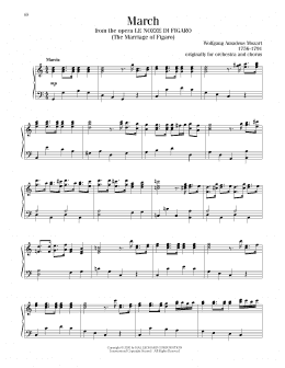page one of March (Piano Solo)