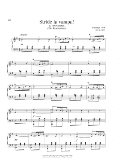 page one of Stride La Vampa (Piano Solo)