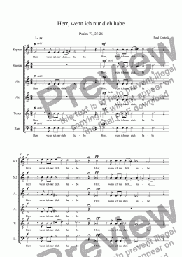 page one of Cantata 2: 1. Introit - Choir
