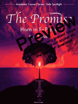 page one of The Promise  (Horn in F and Piano)