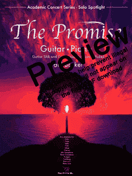 page one of The Promise  (Acoustic Guitar and Piano)