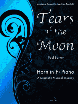 page one of Tears of the Moon (Horn in F and Piano)