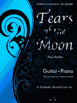 page one of Tears of the Moon (Acoustic Guitar and Piano