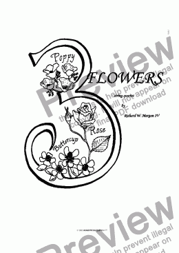 page one of 3 Flowers