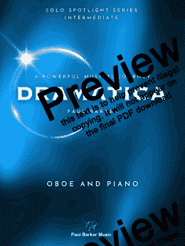 page one of Dramatica (Oboe & Piano)