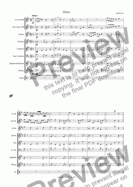 page one of Drive (Small Brass)