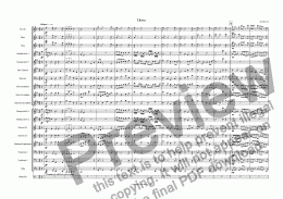 page one of Drive (Wind Band)