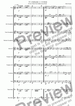 page one of Wildcat Polka