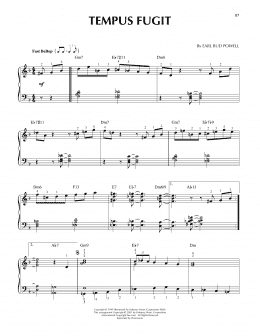 page one of Tempus Fugit (Piano Solo)