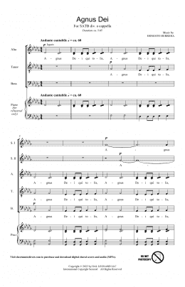 page one of Agnus Dei (Choir)