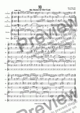 page one of Dixiechart 30. New Orleans Hop Scop Blues