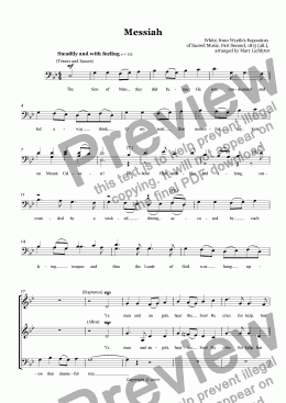 page one of Messiah