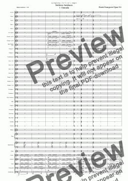 page one of Symphony No 41 1st movt Granada