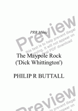 page one of The Maypole Rock
