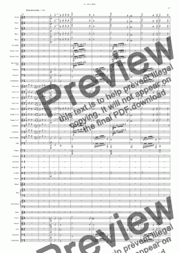 page one of Symphony No 41 8th movt Sevilla