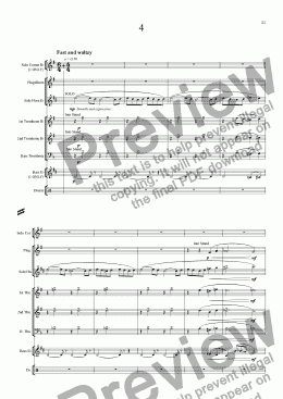 page one of Suite for Brass Band (4)