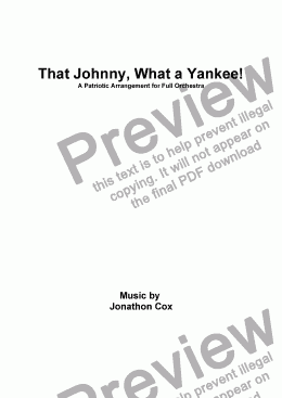 page one of That Johnny, What a Yankee