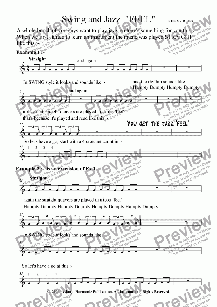 page one of 1 Beginner's Course  Swing and Jazz  Trumpet