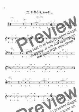 page one of Sing!�22. 8, 8-7-8, 8-6-8,... [student]