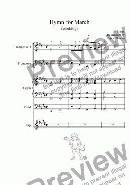 page one of Hymn for March