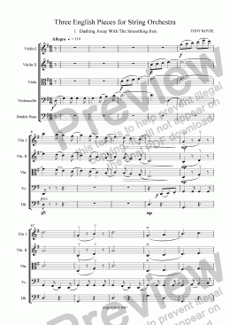 page one of 3 String Pieces - 1. Dashing away with the smoothing iron
