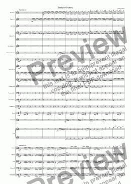 page one of Dauber's Overture