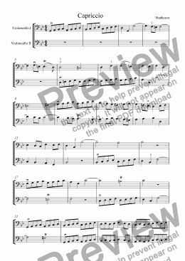page one of Duo in G minor
