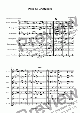 page one of Polka aus Grabfeldgau