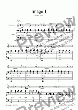 page one of Image 1[flute or recorder version]