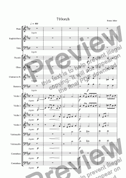 page one of 710 Orch