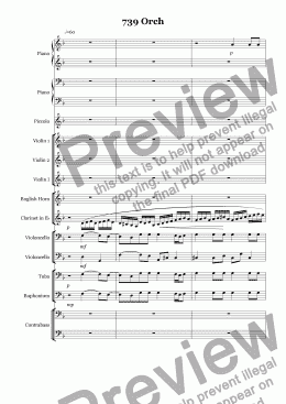 page one of 739 Orch