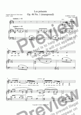 page one of ’In Haven - Capri’ for voice & piano Op.37, No.2
