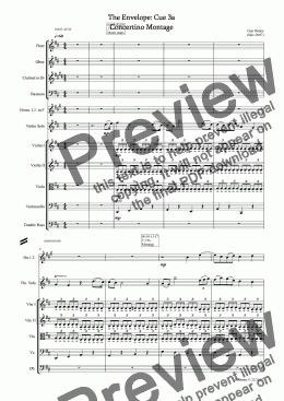 page one of The Envelope - Cue 3a: Concertino Montage