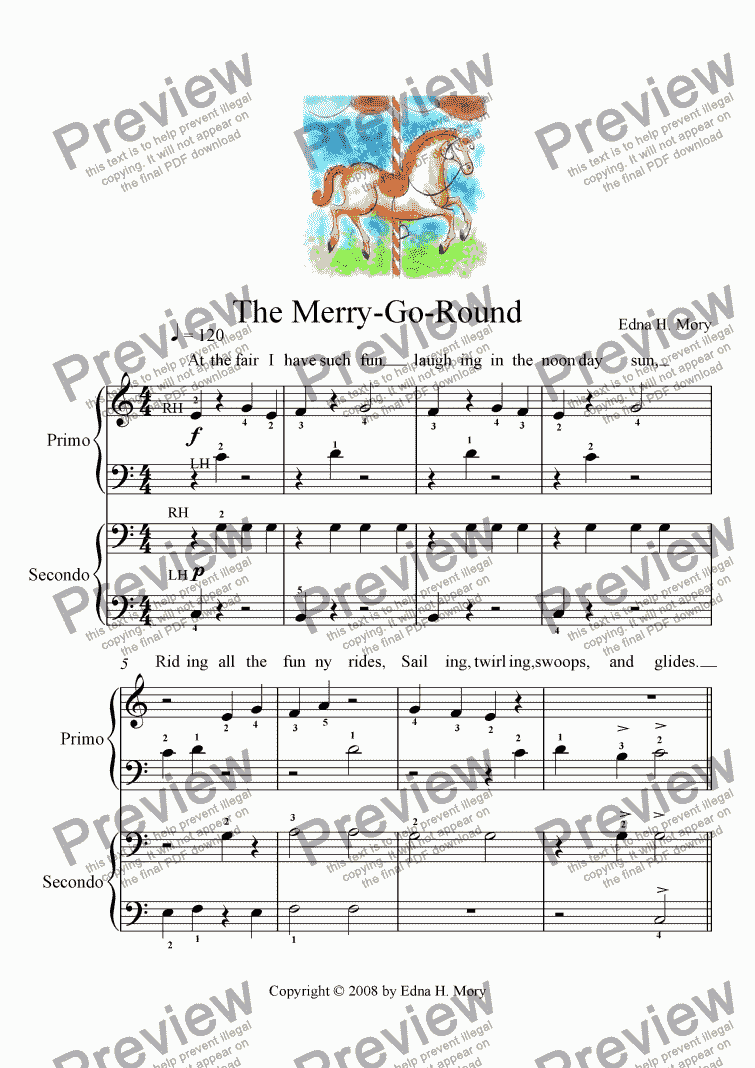 page one of Merry-Go-Round