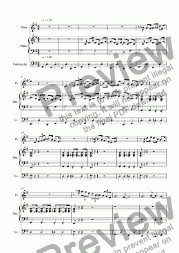 page one of Jazz Flute